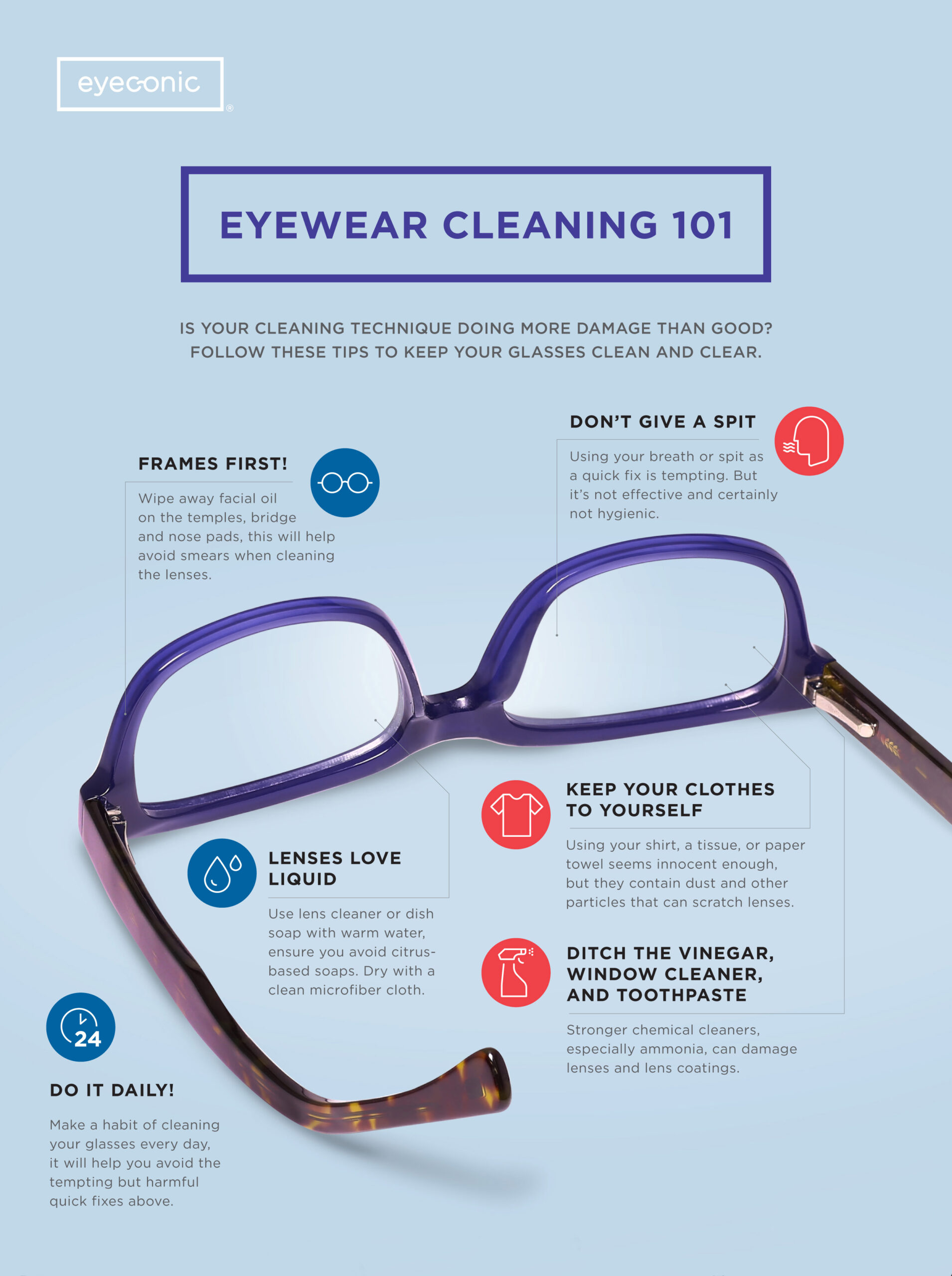 Eyewear Care 101: Tips to Keep Your Glasses Looking New